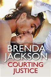 Book cover of Courting Justice by Brenda Jackson