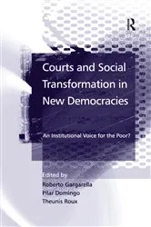 Book cover of Courts and Social Transformation in New Democracies by Unknown