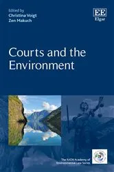 Book cover of Courts and the Environment by Christina Voigt