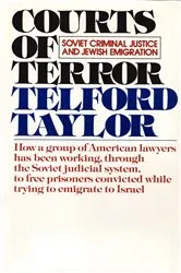 Book cover of Courts of Terror by Telford Taylor