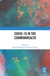 Book cover of COVID-19 in the Commonwealth by Derek McDougall