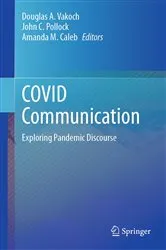 Book cover of COVID Communication by Douglas A. Vakoch