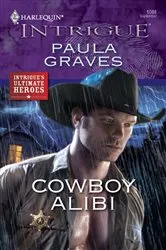 Book cover of Cowboy Alibi by Unknown