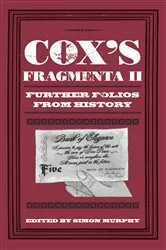 Book cover of Cox's Fragmenta II by Simon Murphy