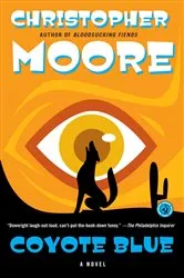 Book cover of Coyote Blue by Christopher Moore