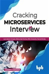 Book cover of Cracking Microservices Interview by Sameer Paradkar
