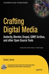 Book cover of Crafting Digital Media by Daniel James