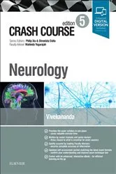 Book cover of Crash Course Neurology (5th ed.) by Vivekananda MA, MRCP, PhD, Umesh