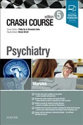 Book cover of Crash Course Psychiatry (5th ed.) by Marwick MA (Hons), MBChB (Hons), MCRPsych, PhD, Katie FM