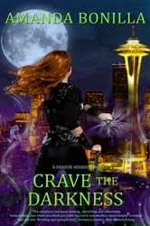 Book cover of Crave the Darkness by Amanda Bonilla