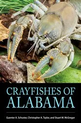 Book cover of Crayfishes of Alabama by Guenter A. Schuster