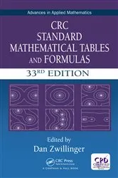 Book cover of CRC Standard Mathematical Tables and Formulas (33rd ed.) by Daniel Zwillinger