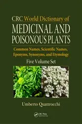 Book cover of CRC World Dictionary of Medicinal and Poisonous Plants by Umberto Quattrocchi