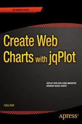 Book cover of Create Web Charts with jqPlot by Fabio Nelli