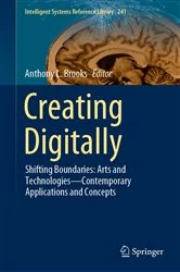 Book cover of Creating Digitally by Anthony L. Brooks