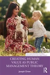 Book cover of Creating Human Value as Public Management Theory by Joseph Drew