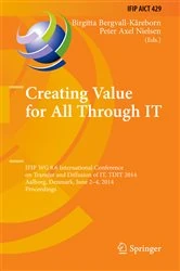 Book cover of Creating Value for All Through IT by Birgitta Bergvall-Kåreborn