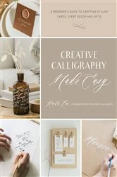 Book cover of Creative Calligraphy Made Easy by Karla Lim