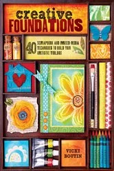 Book cover of Creative Foundations by Vicki Boutin