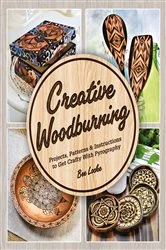Book cover of Creative Woodburning by Bee Locke