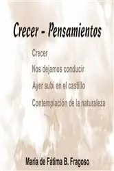 Book cover of Crecer- pensamientos by Unknown