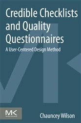 Book cover of Credible Checklists and Quality Questionnaires by Chauncey Wilson