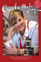 Book cover of Creole Made Easy with the Creole Sausage Queen by Julie Vaucresson