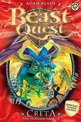 Book cover of Creta the Winged Terror by Adam Blade