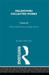 Book cover of Crime and Custom in Savage Society by Bronislaw Malinowski