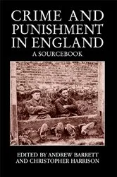 Book cover of Crime And Punishment In England by John Briggs