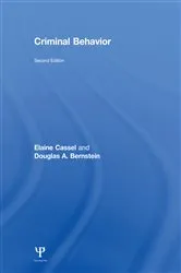Book cover of Criminal Behavior (2nd ed.) by Elaine Cassel