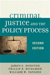 Book cover of Criminal Justice and the Policy Process (2nd ed.) by Unknown