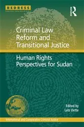 Book cover of Criminal Law Reform and Transitional Justice by Lutz Oette
