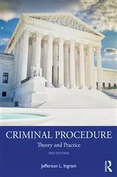 Book cover of Criminal Procedure (3rd ed.) by Jefferson L. Ingram