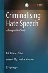 Book cover of Criminalising Hate Speech by Eric Heinze