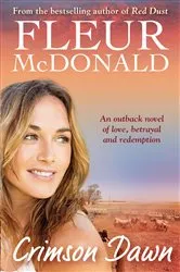 Book cover of Crimson Dawn by Fleur McDonald