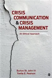 Book cover of Crisis Communication and Crisis Management by St. John, Burton, III