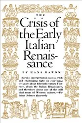 Book cover of Crisis of the Early Italian Renaissance by Hans Baron