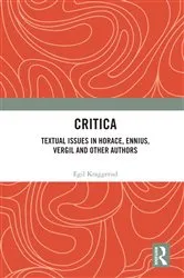 Book cover of Critica by Egil Kraggerud