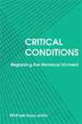 Book cover of Critical Conditions by Michael Hays