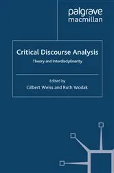 Book cover of Critical Discourse Analysis by G. Weiss