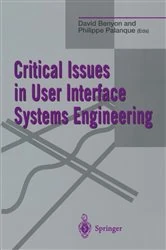 Book cover of Critical Issues in User Interface Systems Engineering by David Benyon