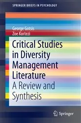 Book cover of Critical Studies in Diversity Management Literature by George Gotsis