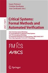 Book cover of Critical Systems: Formal Methods and Automated Verification by Laure Petrucci