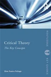 Book cover of Critical Theory: The Key Concepts by Dino Felluga