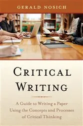 Book cover of Critical Writing by Gerald Nosich