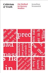 Book cover of Criticism and Truth by Jonathan Kramnick