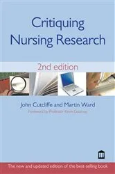 Book cover of Critiquing Nursing Research (2nd ed.) by John Cutcliffe