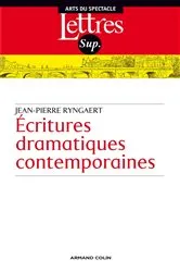Book cover of Écritures dramatiques contemporaines by Jean-Pierre Ryngaert