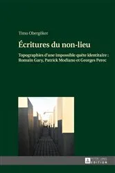 Book cover of Écritures du non-lieu (2nd ed.) by Timo Obergöker